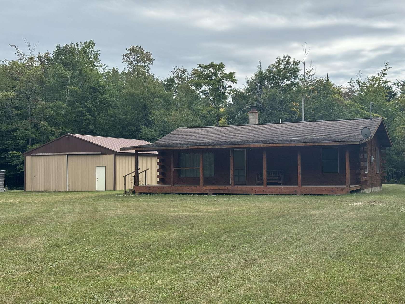 40 Acres of Recreational Land with Home for Sale in Engadine, Michigan