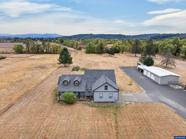 6.15 Acres of Land with Home for Sale in Lebanon, Oregon