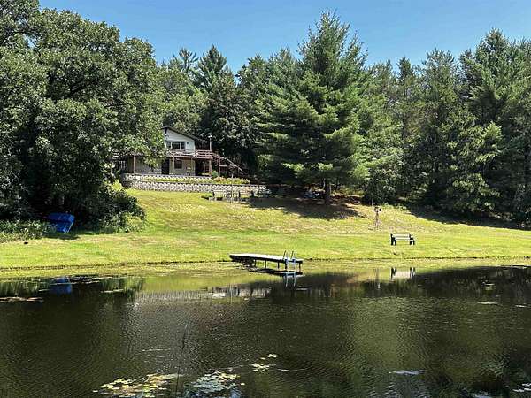 7.88 Acres of Land with Home for Sale in Grand Marsh, Wisconsin