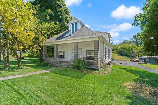 1.5 Acres of Land with Home for Sale in Greenville, Indiana