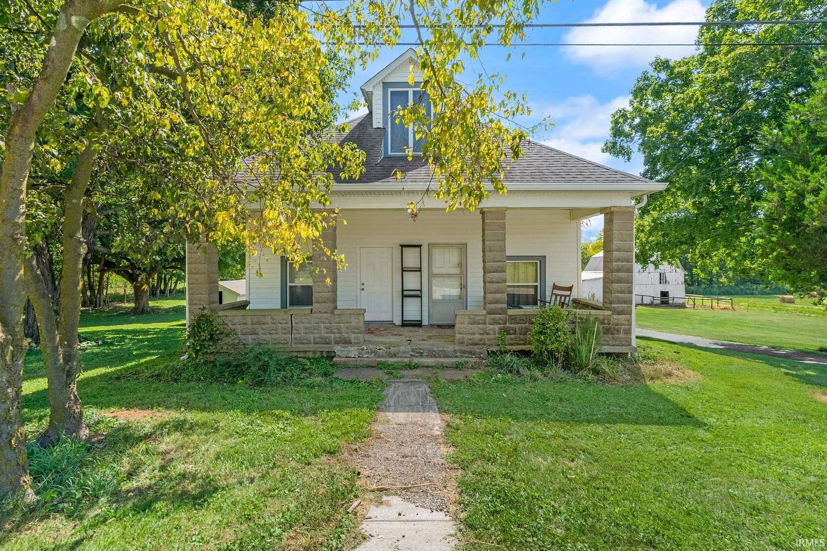7.5 Acres of Land with Home for Sale in Greenville, Indiana