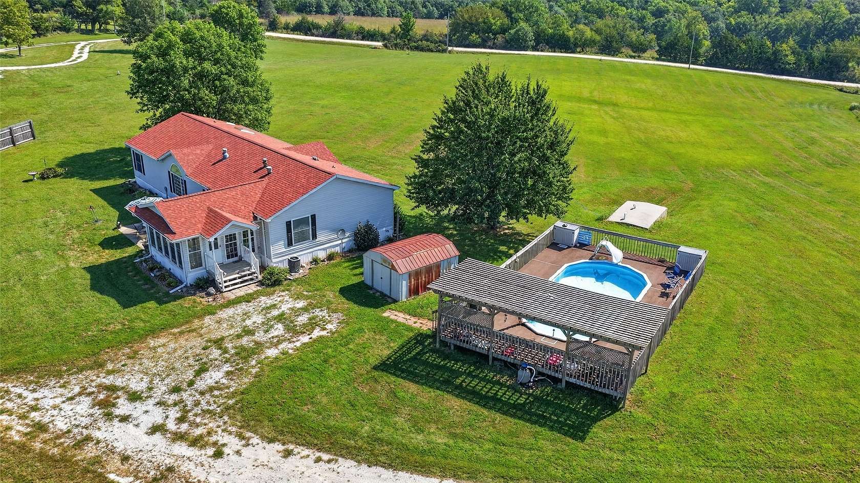 3 Acres of Land with Home for Sale in Truro, Iowa