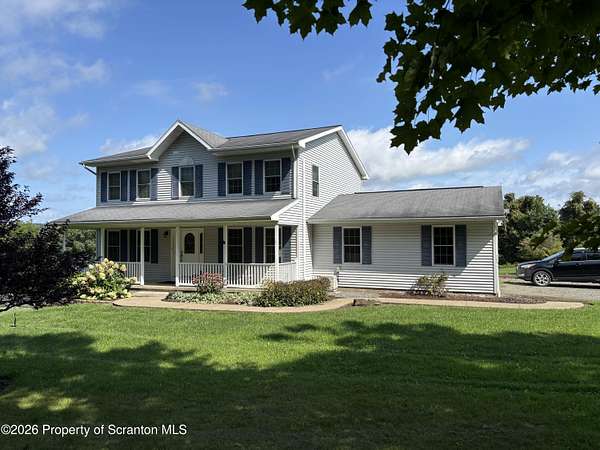 5 Acres of Land with Home for Sale in Factoryville, Pennsylvania