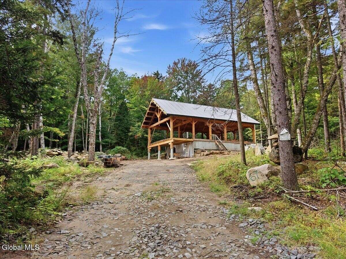 5.1 Acres of Land with Home for Sale in Long Lake, New York