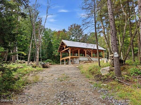 5.1 Acres of Land with Home for Sale in Long Lake, New York