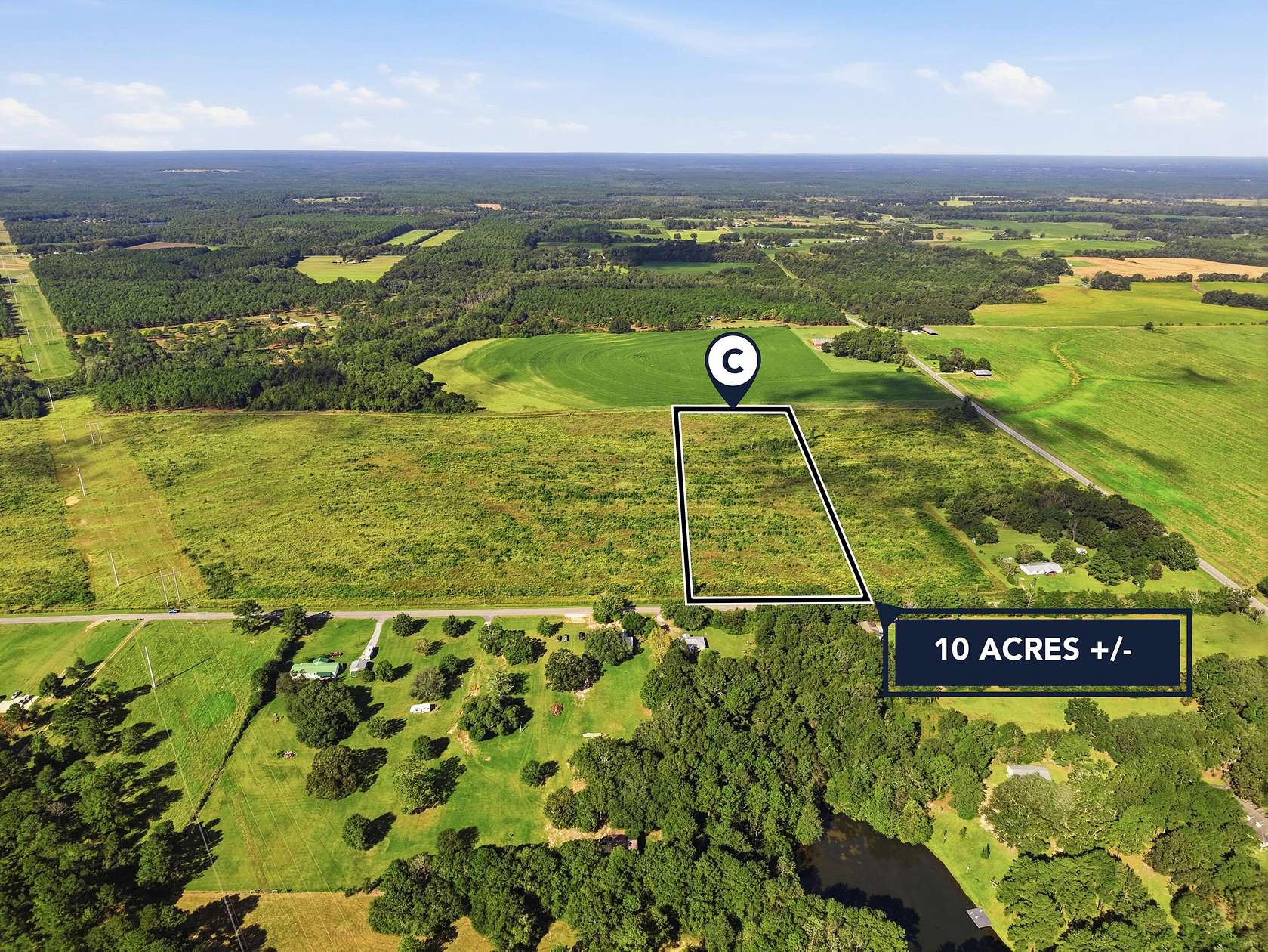 10 Acres of Residential Land for Sale in DeFuniak Springs, Florida