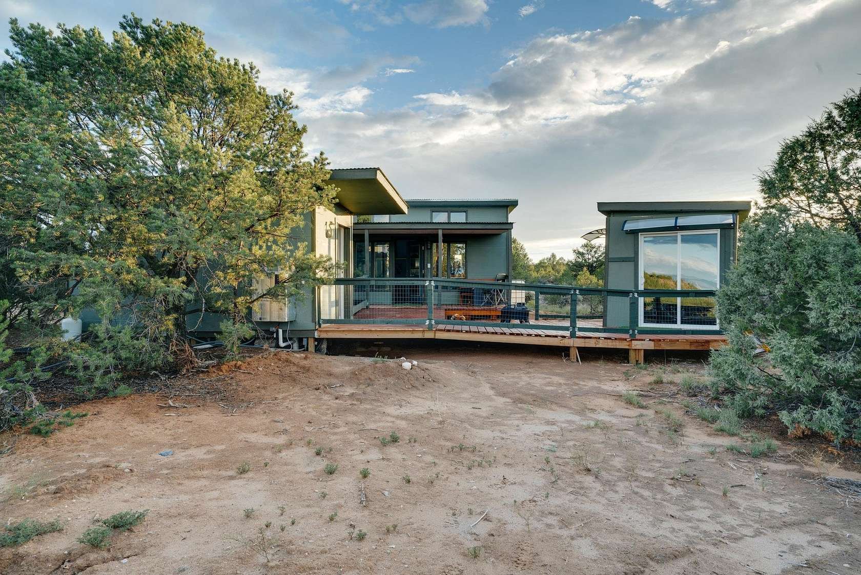 7.17 Acres of Land with Home for Sale in Carson, New Mexico