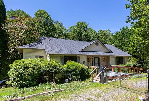1.84 Acres of Land with Home for Sale in Warne, North Carolina
