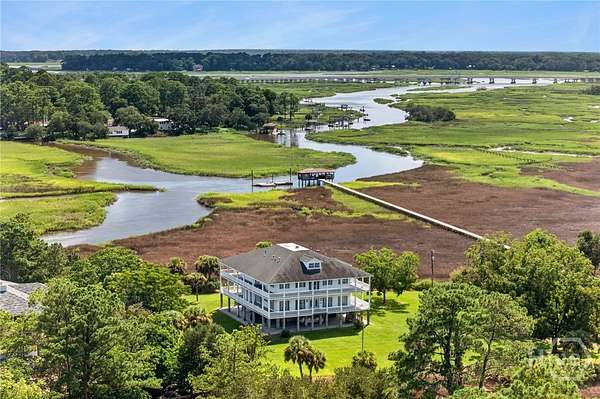 3.46 Acres of Land with Home for Sale in Savannah, Georgia