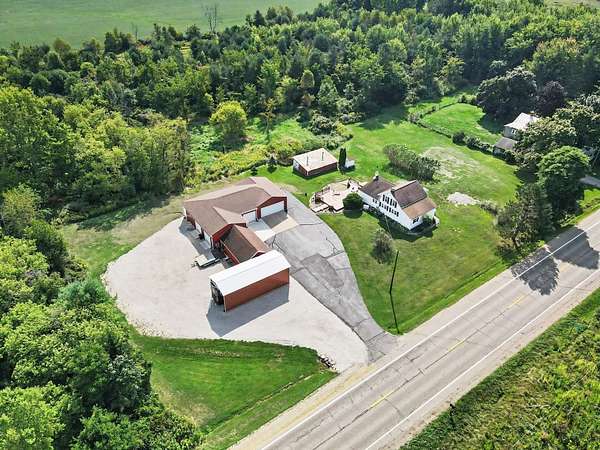 9.28 Acres of Land with Home for Sale in Hastings, Michigan