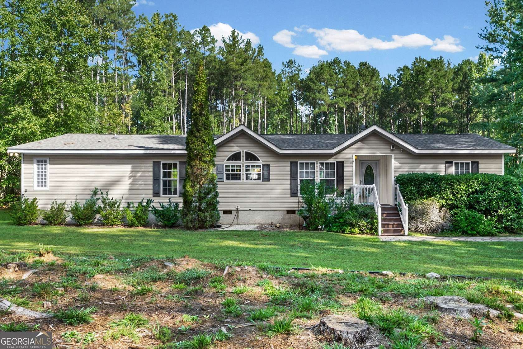 4.47 Acres of Land with Home for Sale in Newnan, Georgia