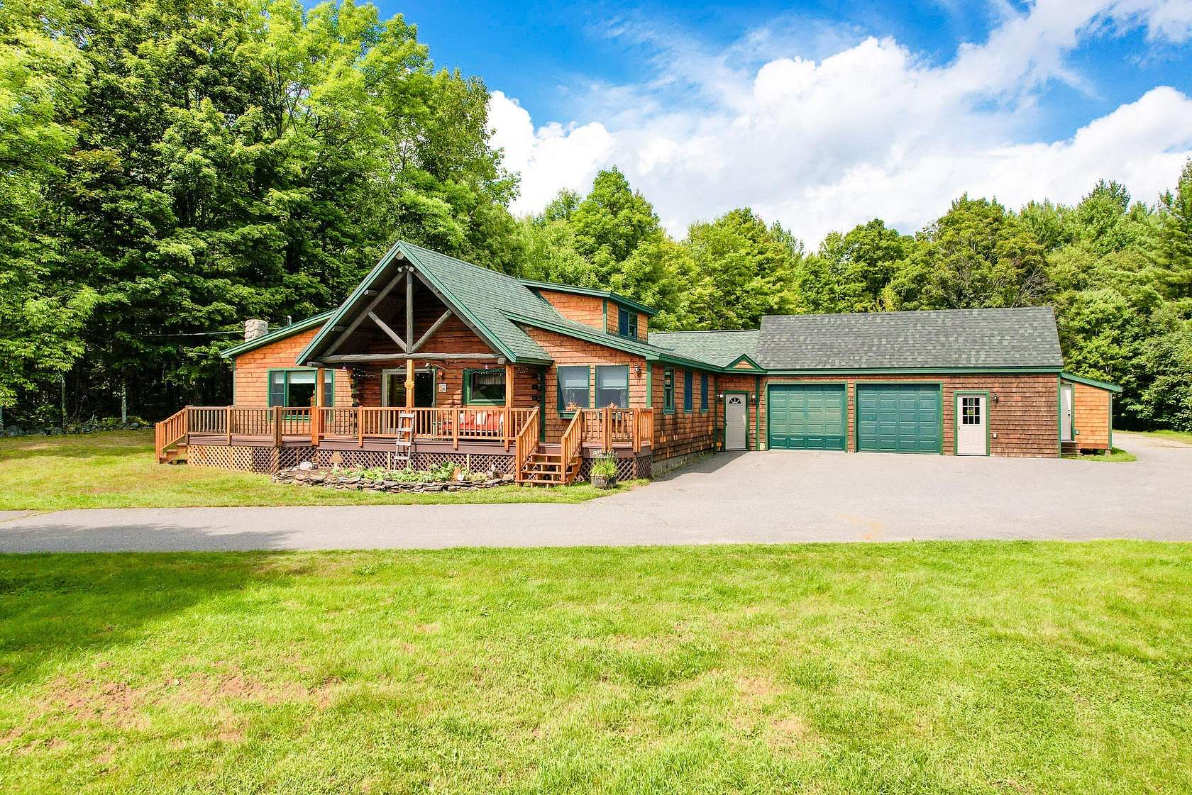 6.4 Acres of Land with Home for Sale in Strong, Maine
