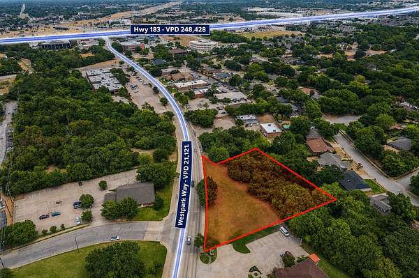 1.18 Acres of Commercial Land for Sale in Euless, Texas