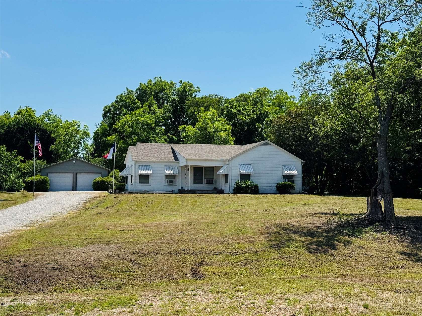 3 Acres of Land with Home for Sale in Gober, Texas