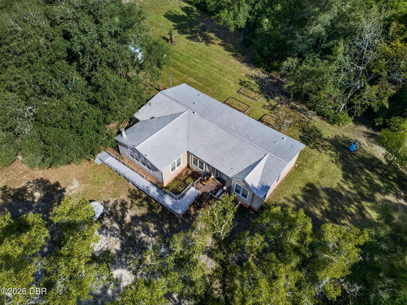 7 Acres of Land with Home for Sale in Melrose, Florida