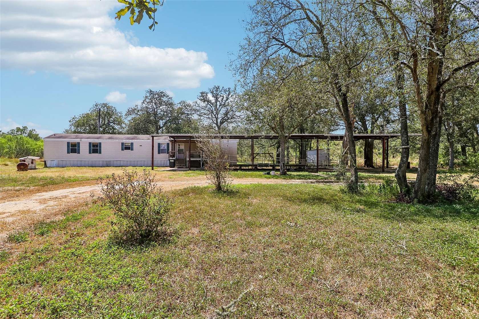 4.26 Acres of Land with Home for Sale in Leesville, Texas