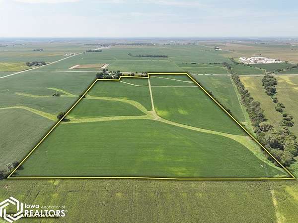 71.5 Acres of Agricultural Land for Sale in Lone Tree, Iowa