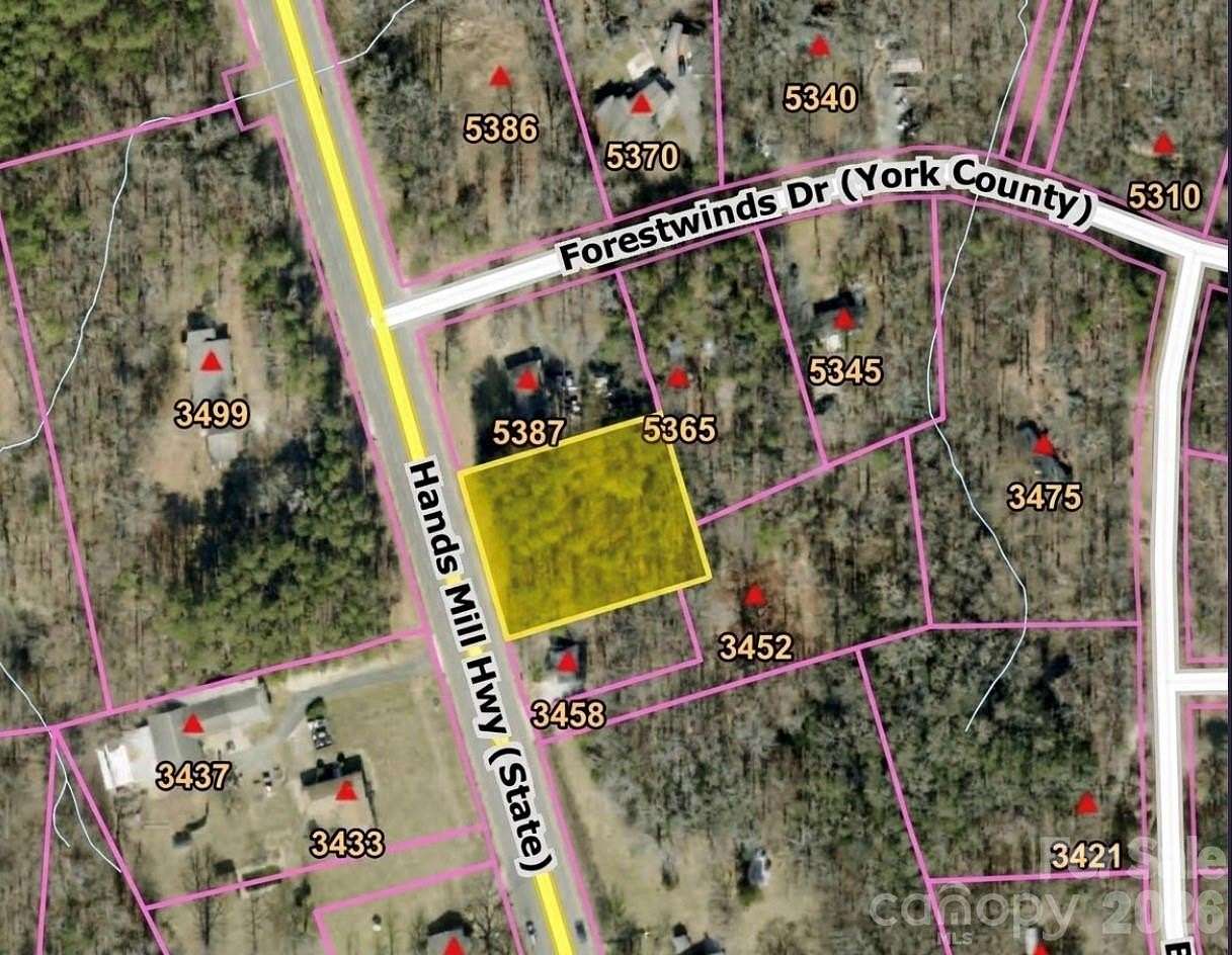 1 Acre of Residential Land for Sale in York, South Carolina