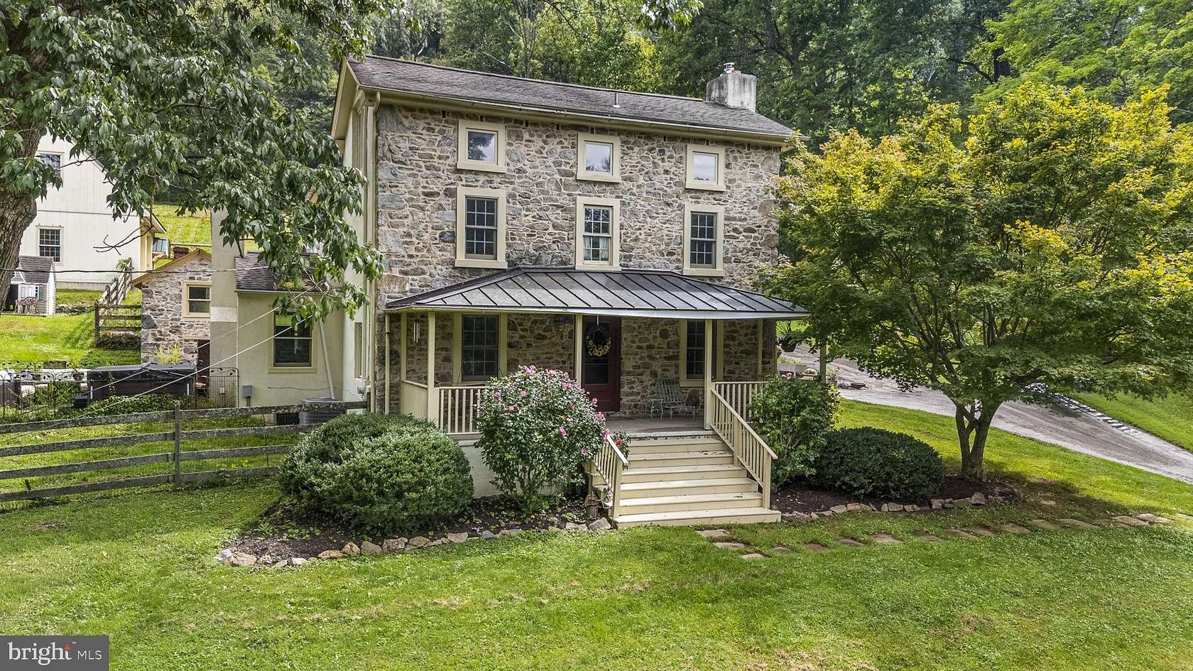 5 Acres of Land with Home for Sale in Chester Springs, Pennsylvania