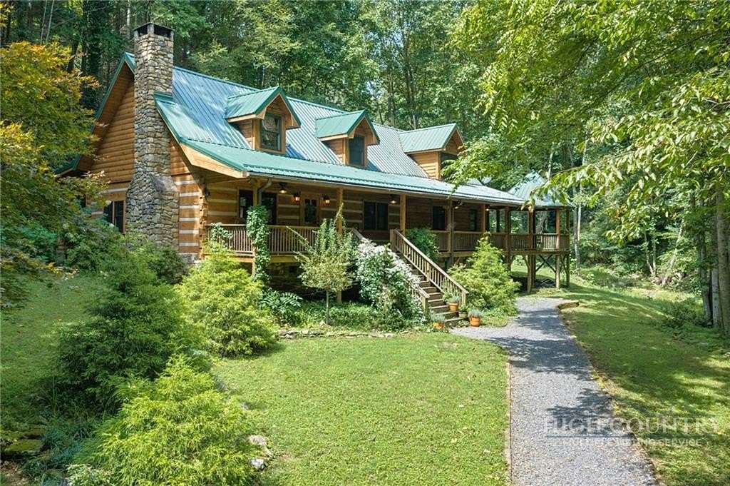 32.3 Acres of Land with Home for Sale in Deep Gap, North Carolina