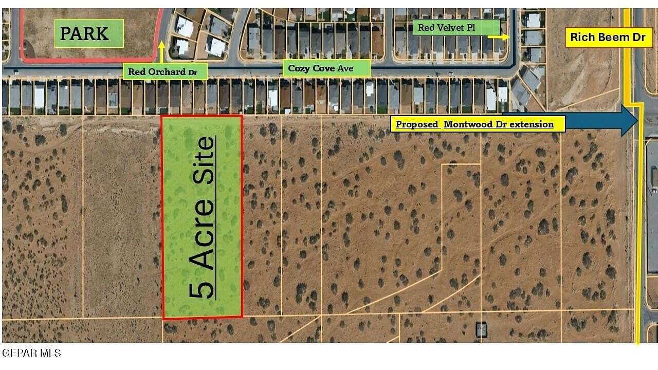 5 Acres of Mixed-Use Land for Sale in El Paso, Texas