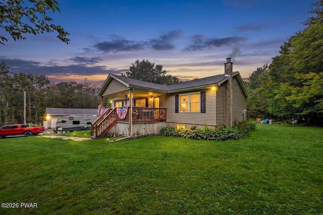 20.4 Acres of Recreational Land with Home for Sale in Forest City, Pennsylvania