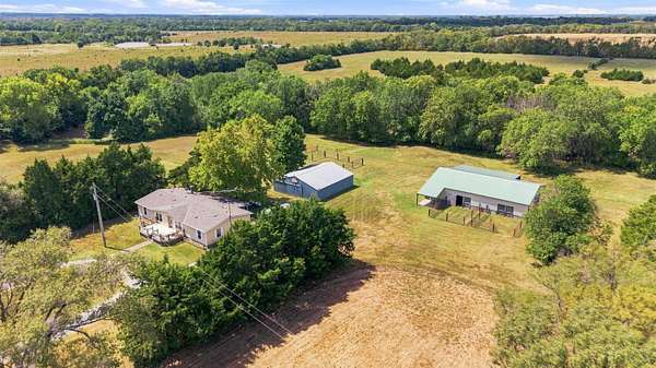 20 Acres of Land with Home for Sale in Douglass, Kansas