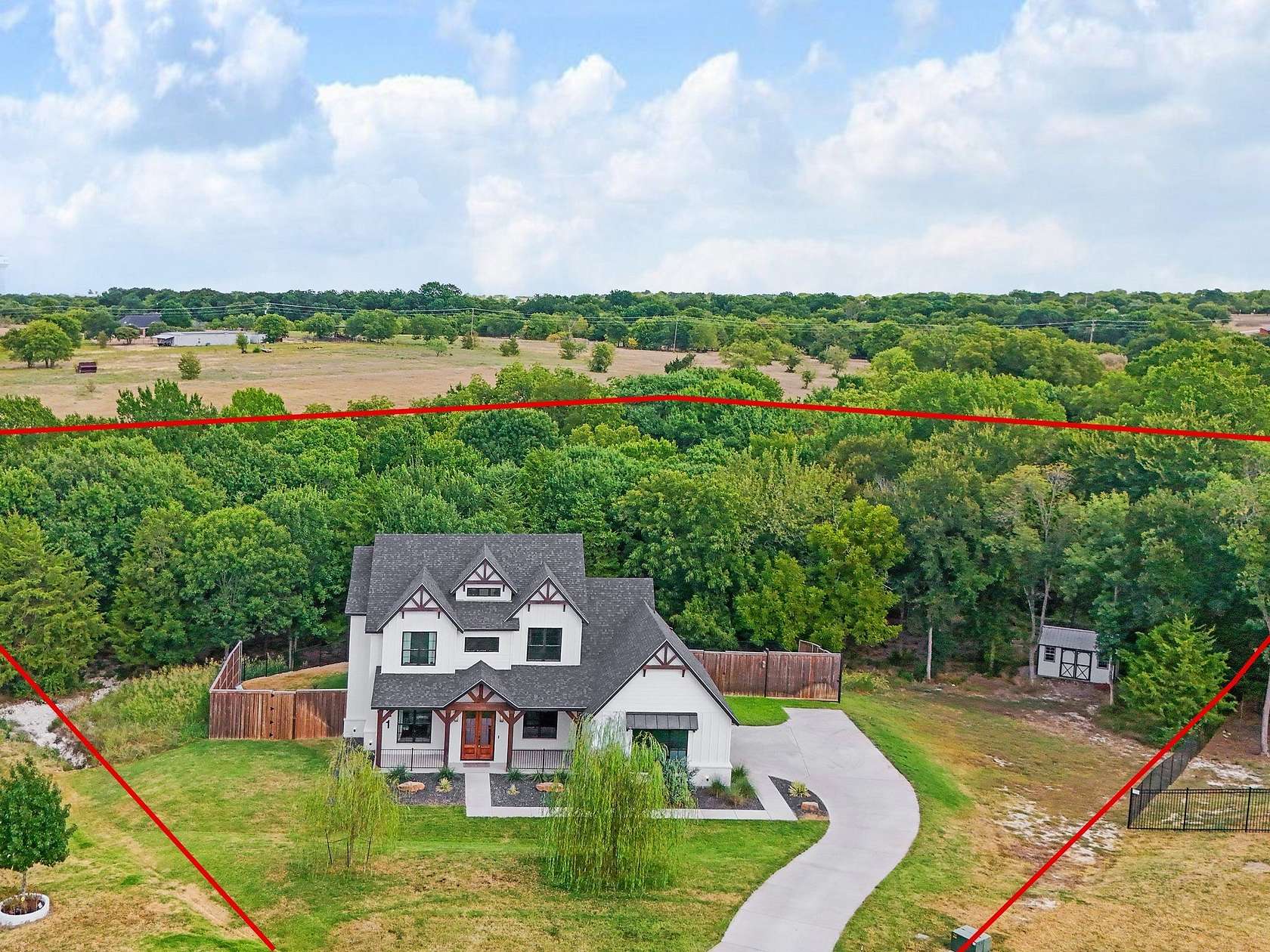 2 Acres of Land with Home for Sale in Waxahachie, Texas