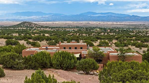 11.3 Acres of Land with Home for Sale in Santa Fe, New Mexico