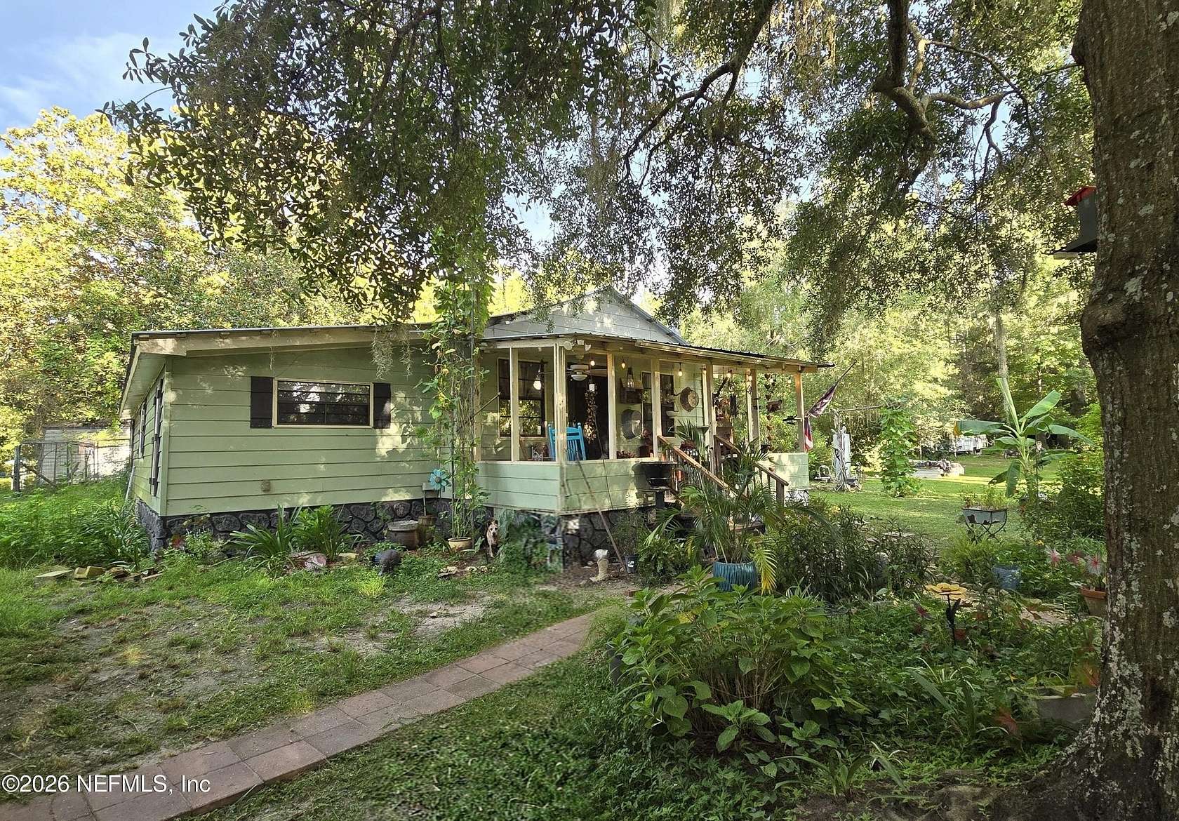 8.75 Acres of Land with Home for Sale in Live Oak, Florida