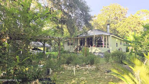 8.75 Acres of Land with Home for Sale in Live Oak, Florida