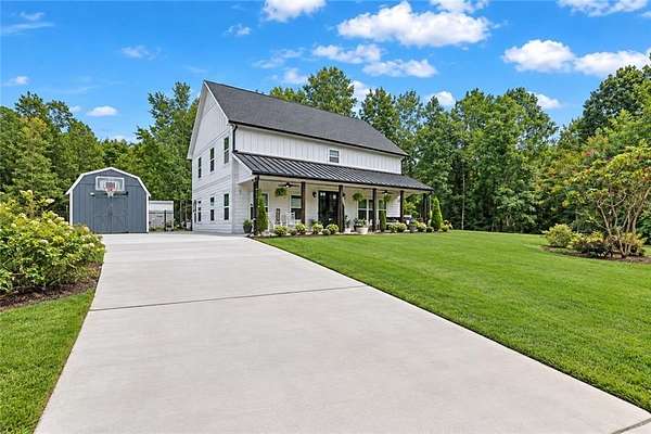 3.46 Acres of Land with Home for Sale in Ball Ground, Georgia