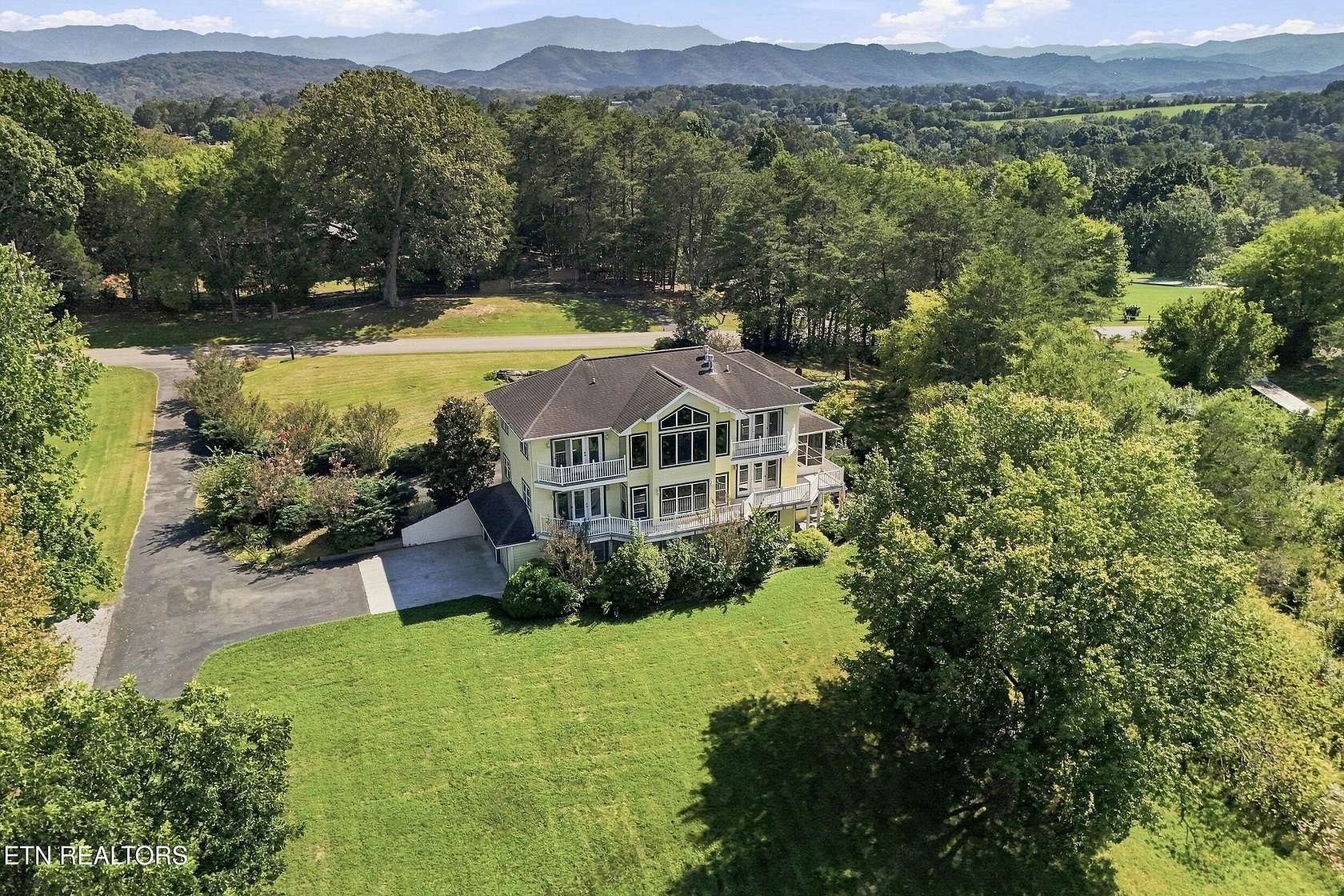 1.9 Acres of Land with Home for Sale in Sevierville, Tennessee