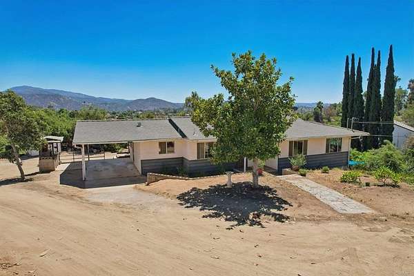 1.9 Acres of Land with Home for Sale in Escondido, California