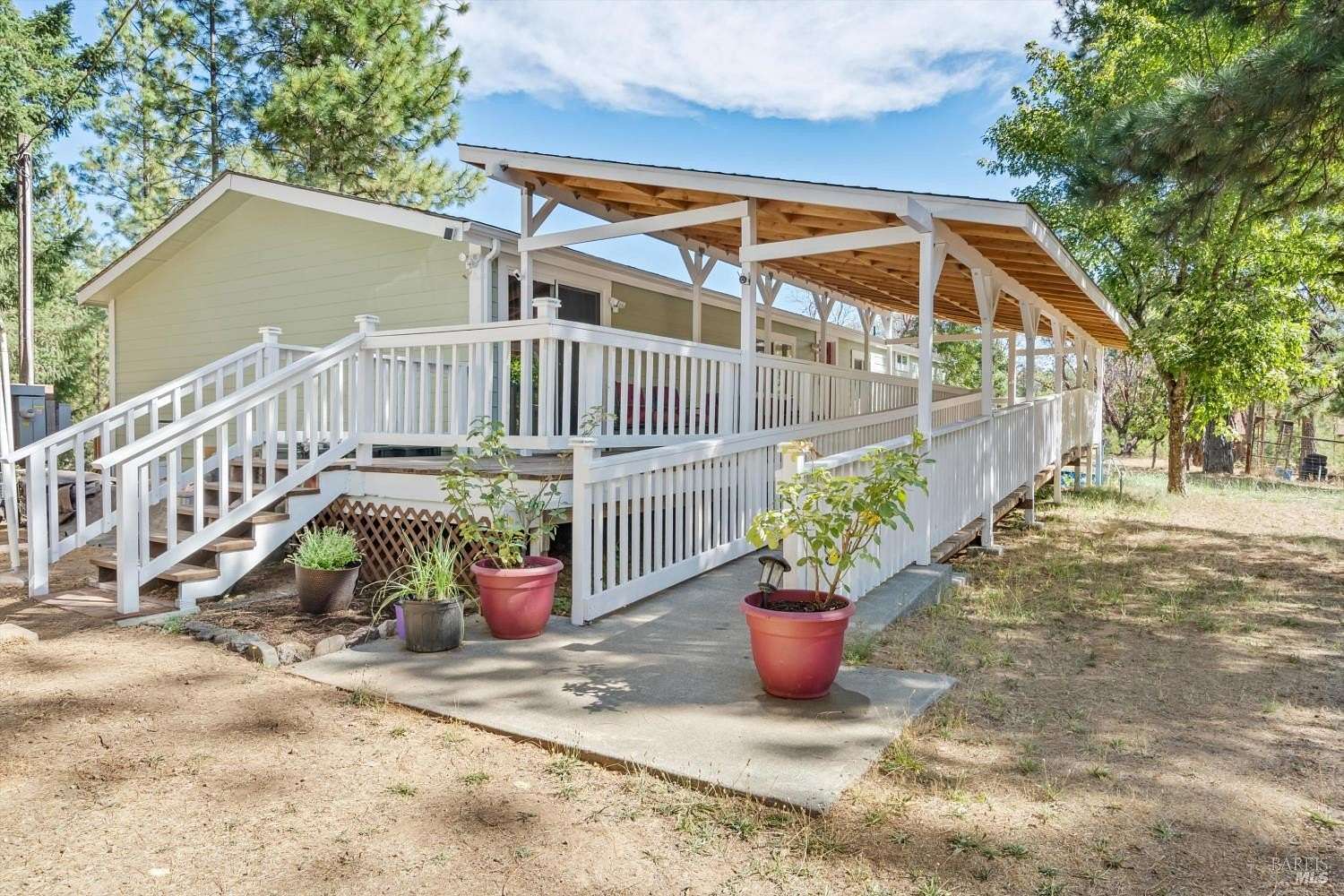 10 Acres of Land with Home for Sale in Laytonville, California
