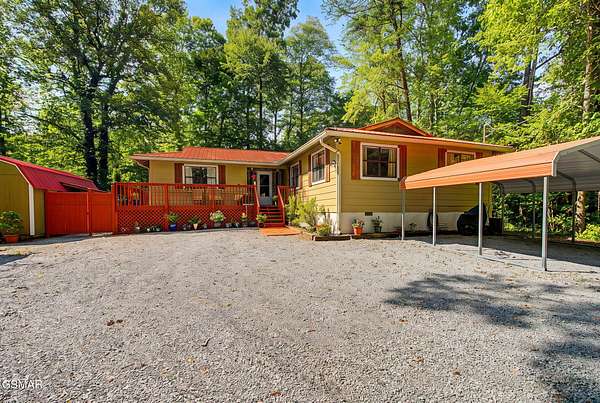 1.7 Acres of Land with Home for Sale in Pigeon Forge, Tennessee