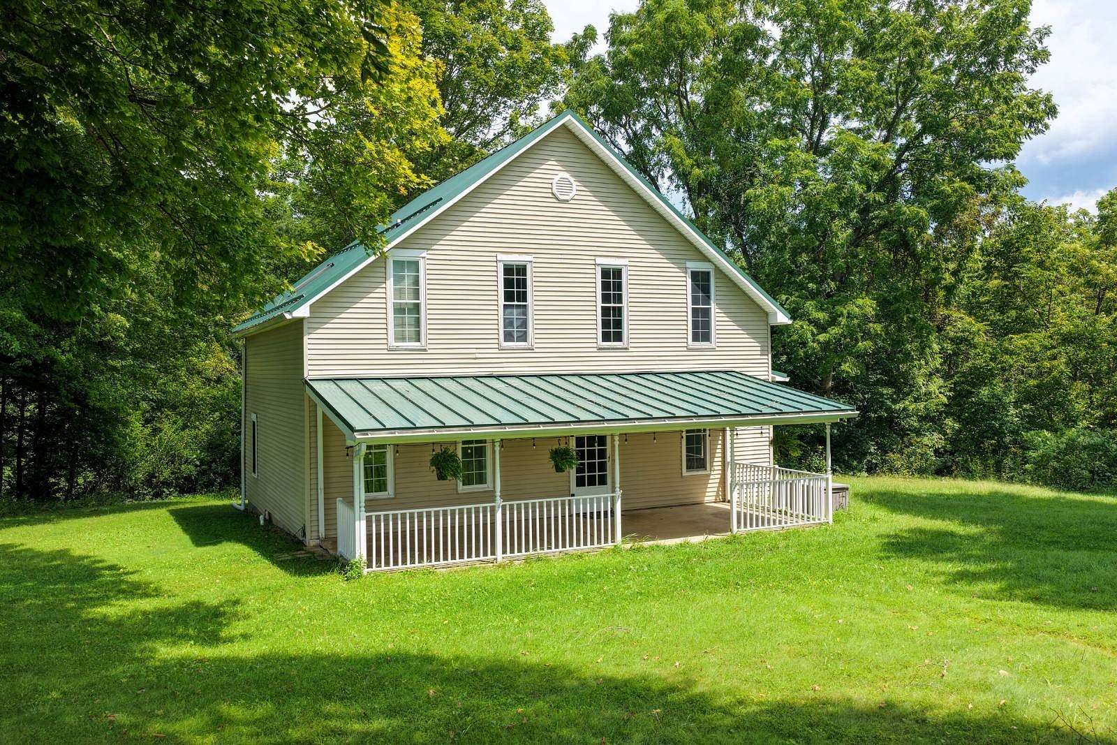 6 Acres of Land with Home for Sale in Rushville, Ohio