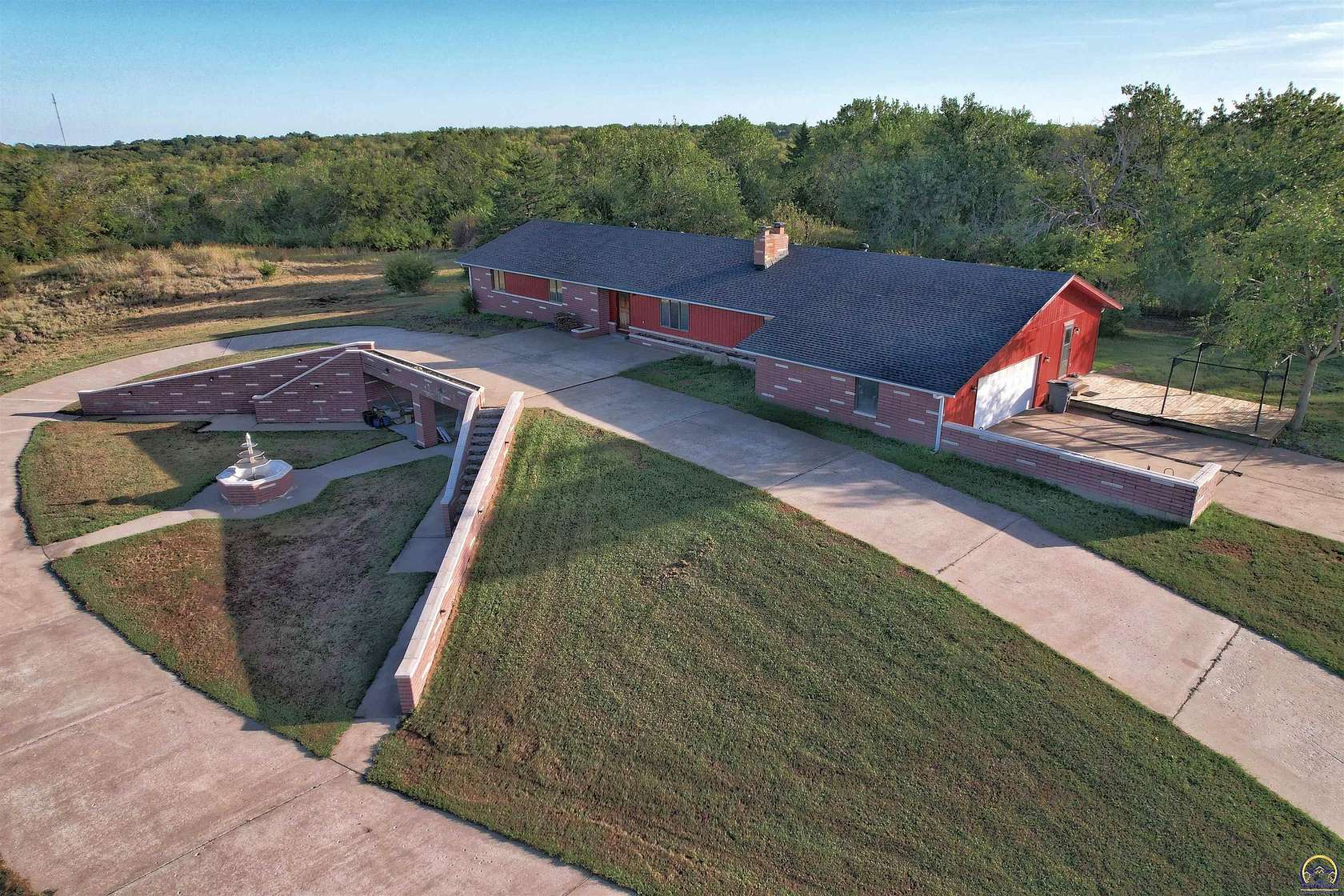 47.7 Acres of Recreational Land with Home for Sale in Ozawkie, Kansas