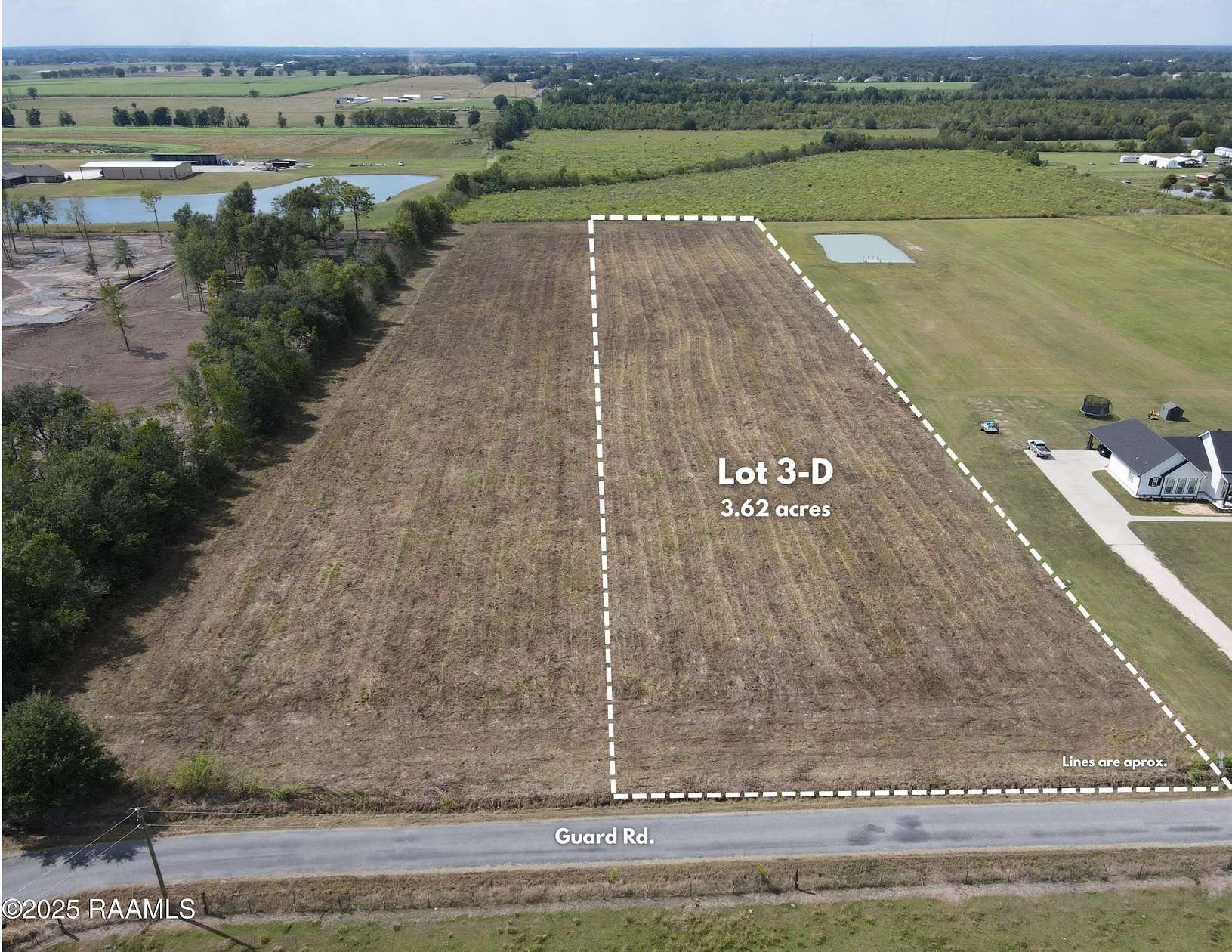 3.62 Acres of Residential Land for Sale in Scott, Louisiana