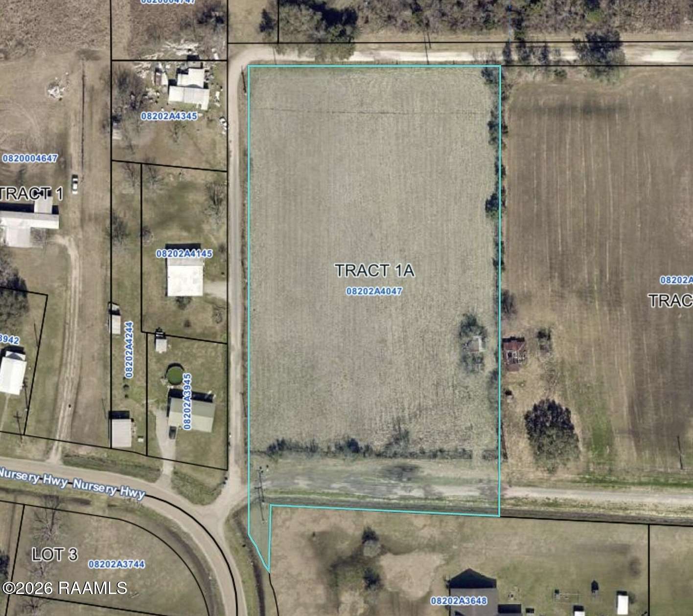 3.5 Acres of Residential Land for Sale in Breaux Bridge, Louisiana