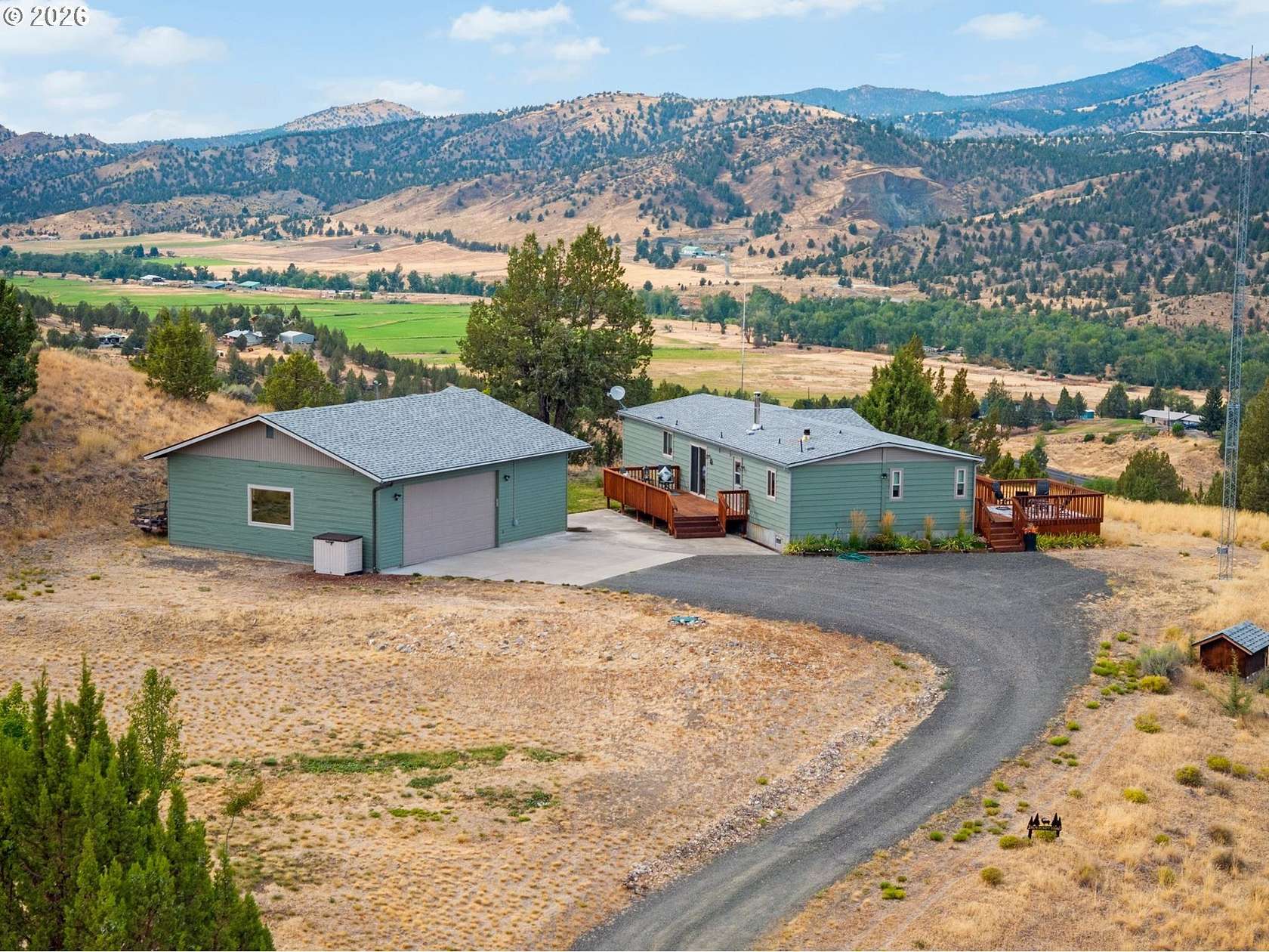 5.29 Acres of Land with Home for Sale in John Day, Oregon