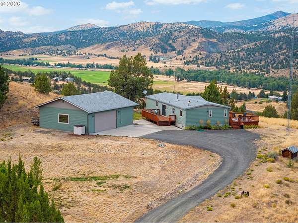 5.29 Acres of Land with Home for Sale in John Day, Oregon