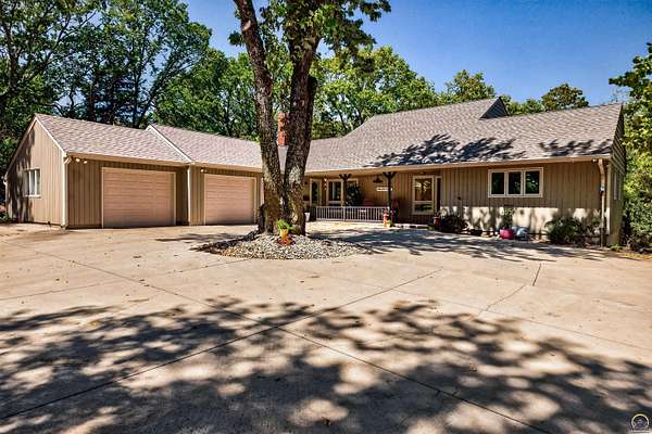 2.83 Acres of Land with Home for Sale in Topeka, Kansas