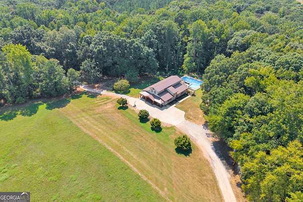 30 Acres of Recreational Land with Home for Sale in Newborn, Georgia