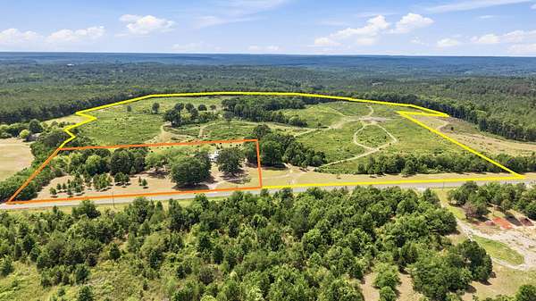 98 Acres of Land with Home for Sale in Rockingham, North Carolina