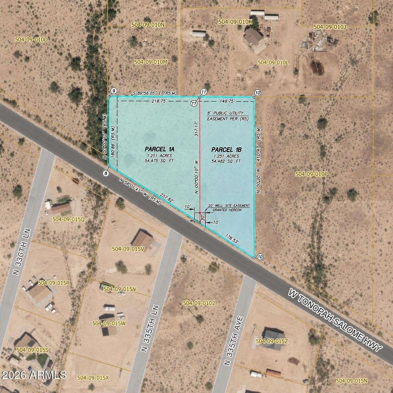 1.25 Acres of Residential Land for Sale in Tonopah, Arizona