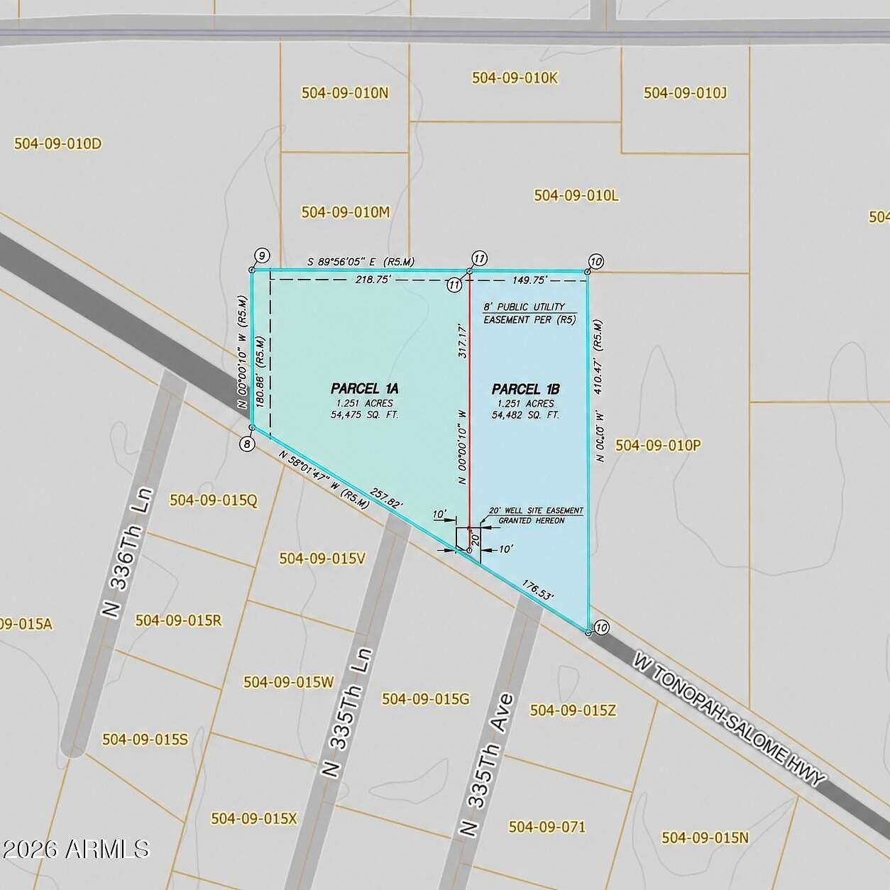 1.25 Acres of Residential Land for Sale in Tonopah, Arizona