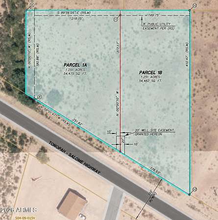 1.25 Acres of Residential Land for Sale in Tonopah, Arizona
