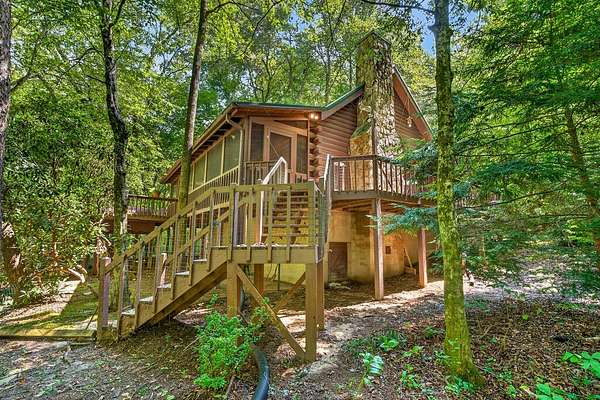 2.67 Acres of Land with Home for Sale in Ellijay, Georgia