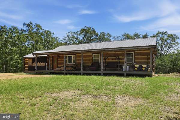 57.3 Acres of Recreational Land with Home for Sale in Burlington, West Virginia